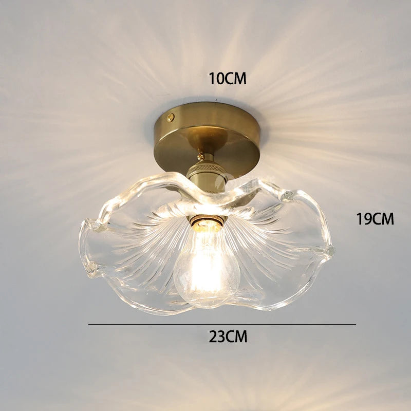 Colorful Glass LED Pendant Light Fixture