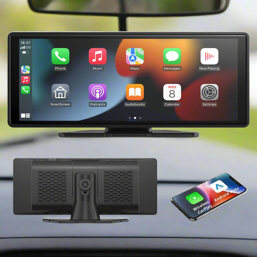 Universal Wireless CarPlay & Android Auto Screen