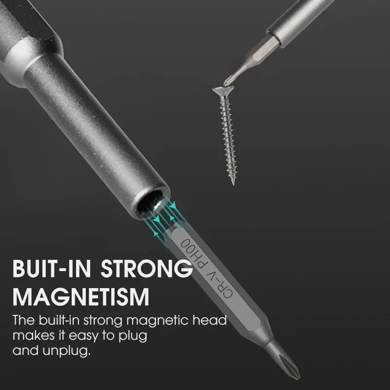 63-in-1 Precision Magnetic Screwdriver Set