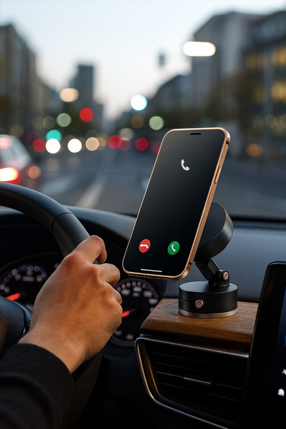 Portable Suction Cup Magnetic Phone Holder