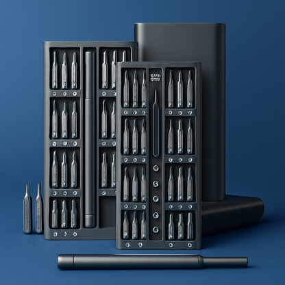 63-in-1 Precision Magnetic Screwdriver Set For Small Electronic Repairs