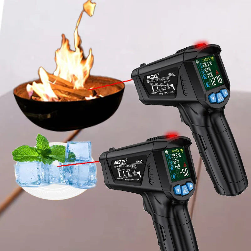 Infrared Laser High-Temp Thermometer Gun
