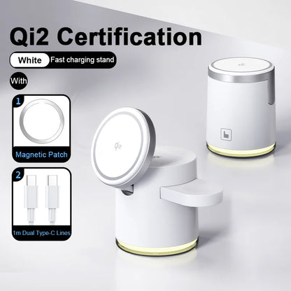 3 In 1 Wireless Fast Charging Mag Safe Charger