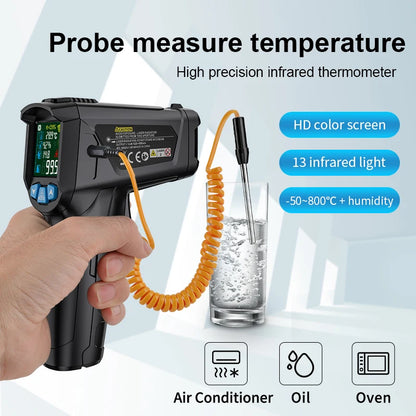 Infrared Laser High-Temp Thermometer Gun